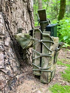 Универсальный подсумок для двух магазинов АК третьего поколения от 5.45 DESIGN: надежность и скорость в ваших руках