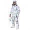 Зимний камуфляжный костюм "Росомаха Арктика" вид с шапкой